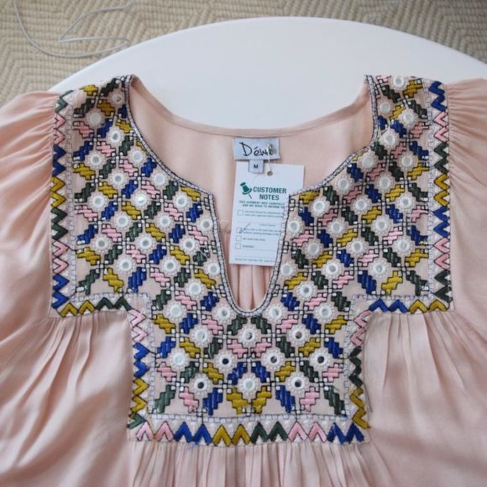Déwa mirrored embroidered blouse